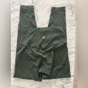 Lululemon Align Pant 24" *Asia Fit* Size Medium Rainforest Green